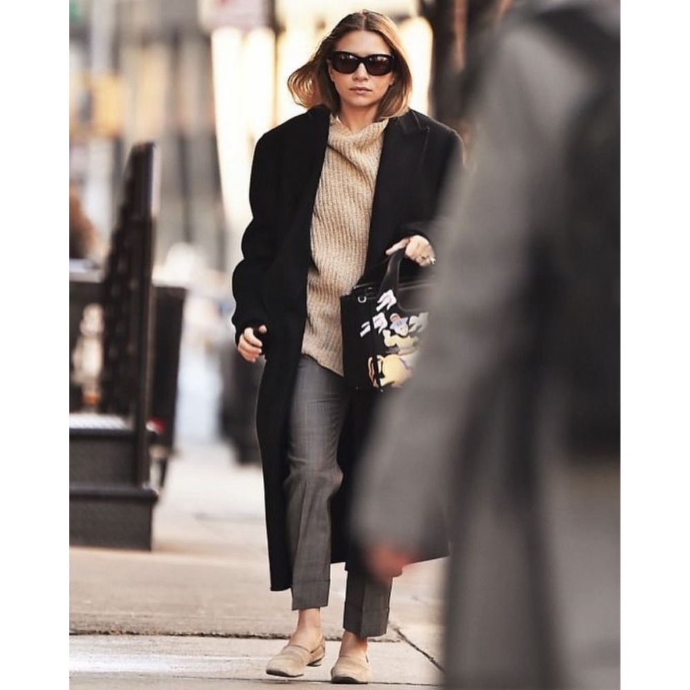 The Row Noelle Collapsible-heel Suede Loafers